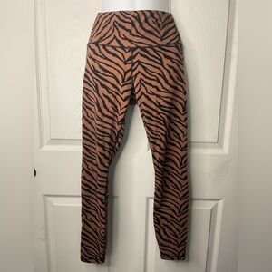 Varley Zebra Print Leggings